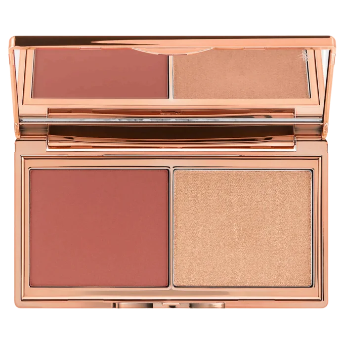 Мини-палетка румян и хайлайтера Charlotte Tilbury Hollywood Blush & Glow Glide - Tan/Deep