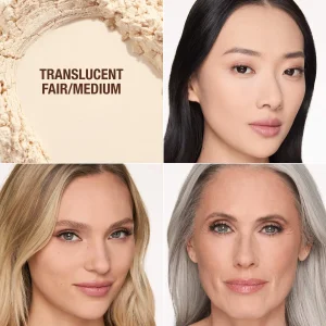 Рассыпчатая фиксирующая пудра Charlotte Tilbury Airbrush Flawless Blur Loose Setting Powder - Translucent Fair/Medium
