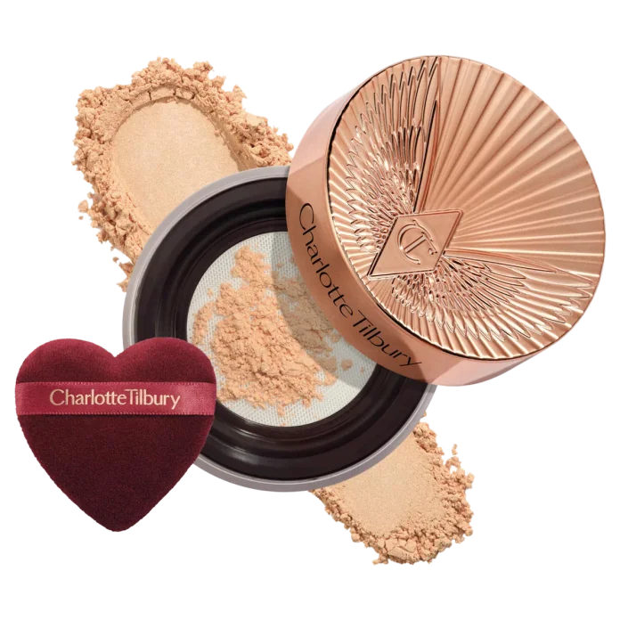 Рассыпчатая фиксирующая пудра Charlotte Tilbury Airbrush Flawless Blur Loose Setting Powder - Translucent Medium/Tan
