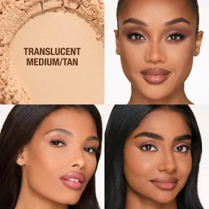 Рассыпчатая фиксирующая пудра Charlotte Tilbury Airbrush Flawless Blur Loose Setting Powder - Translucent Medium/Tan